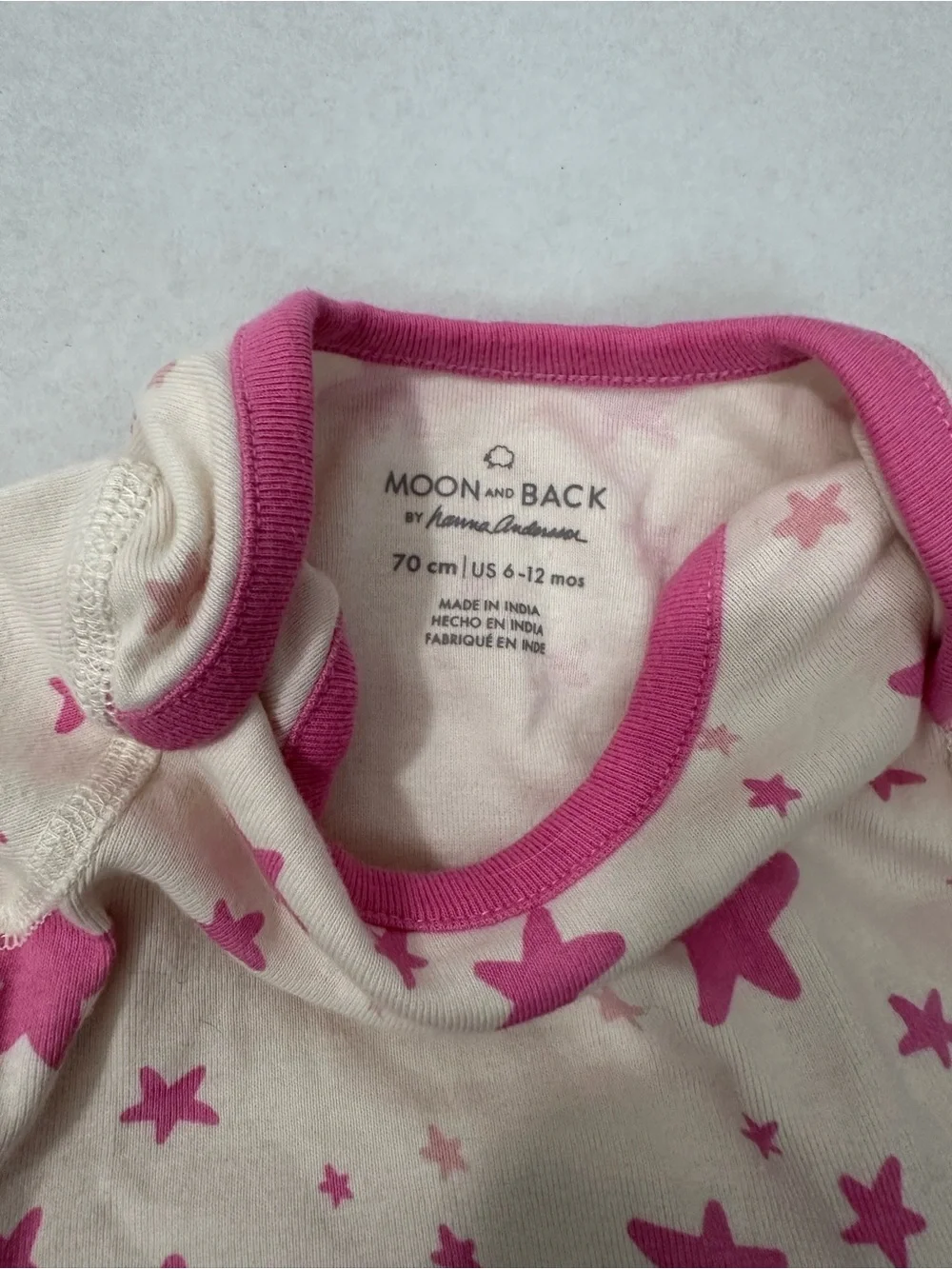 Moon and Back by Hanna Andersson Baby Playdress 6-12 Months